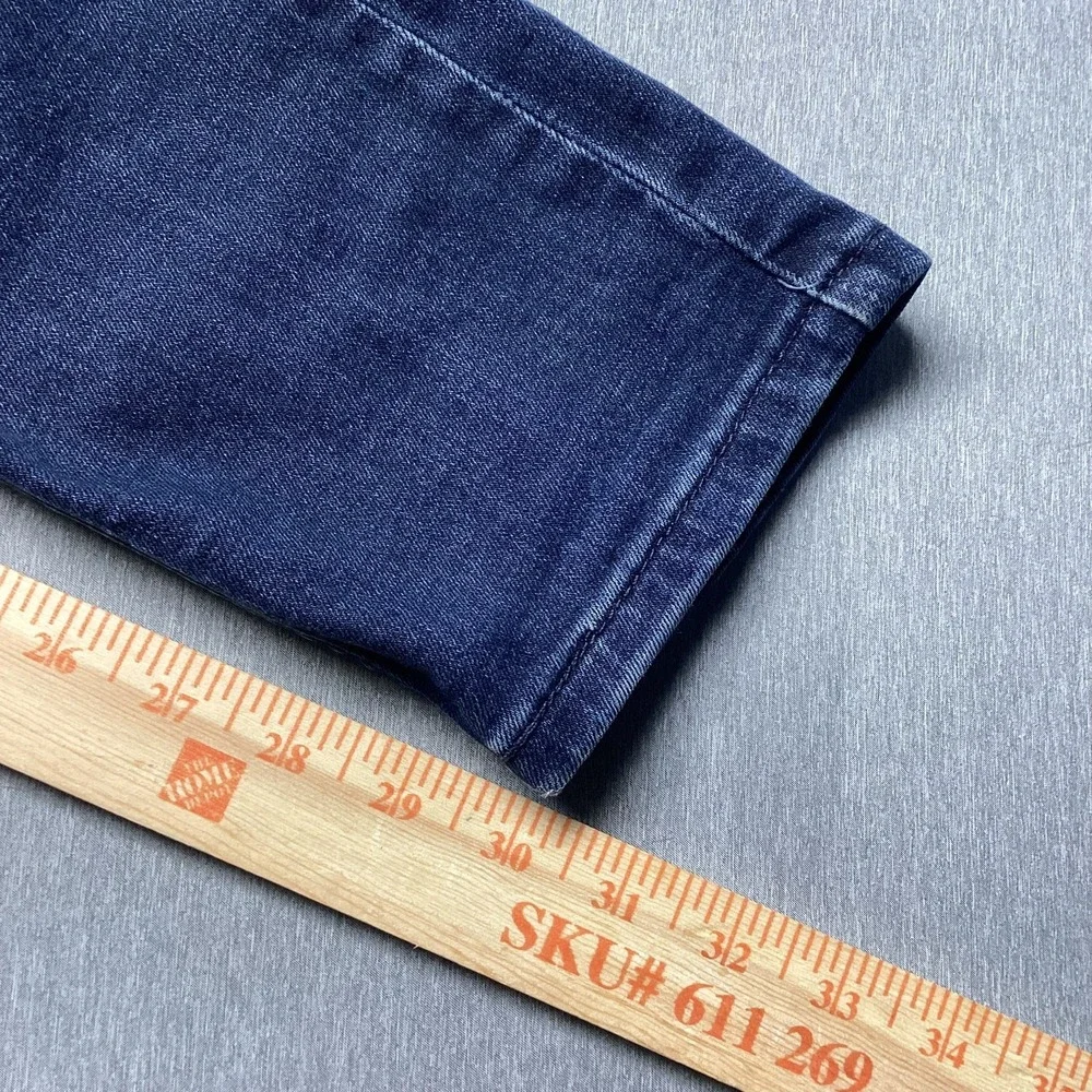 Levis 512 Slim Taper Jeans Mens W34 L32 Dark Wash Stretch Denim